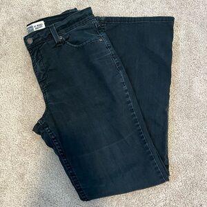 𝅺levi’s Women’s Blue/Black Boot Cut Jeans Size 8